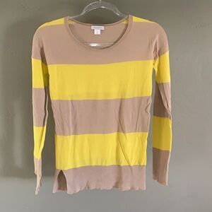 Garnet Hill lightweight cotton sweater